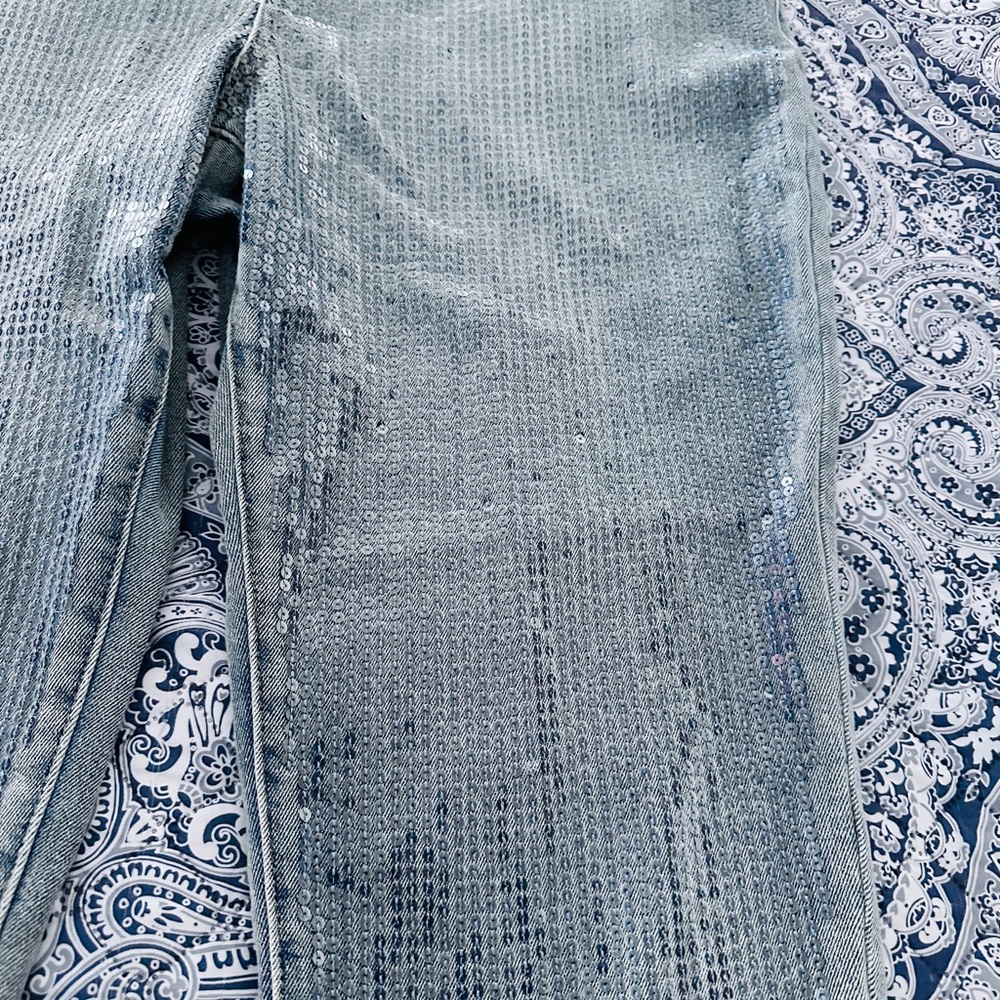 Layne Bryant Sequined Jeans in size 16 - Picture 3 of 6